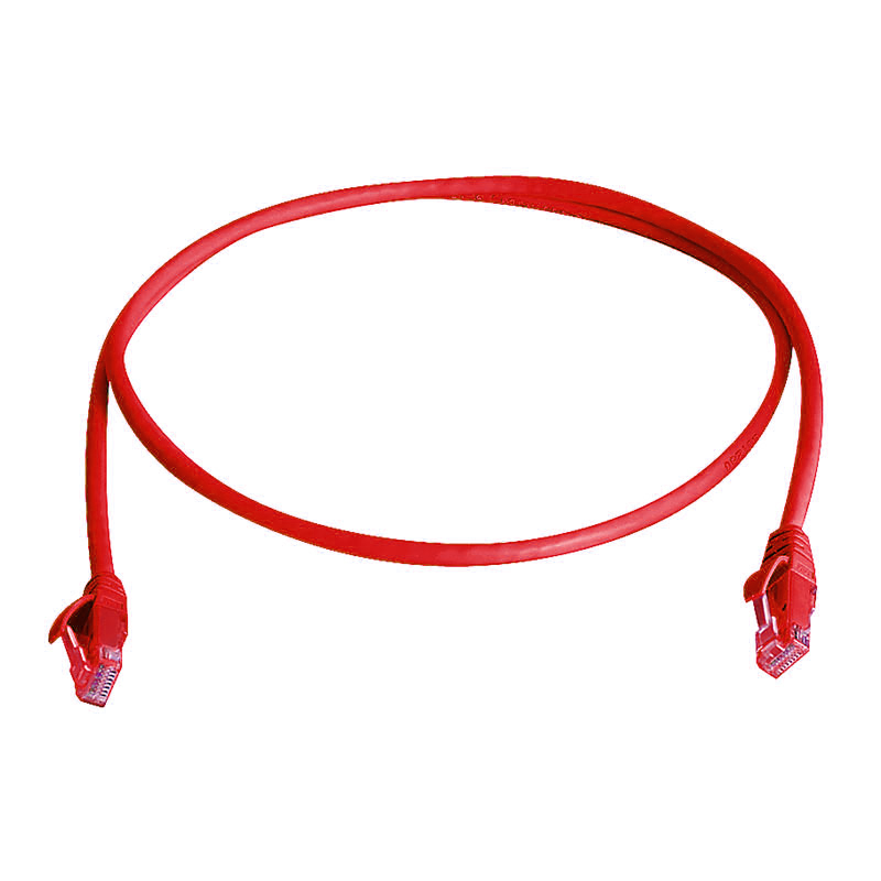 PATCH UTP C6 0,25M RED